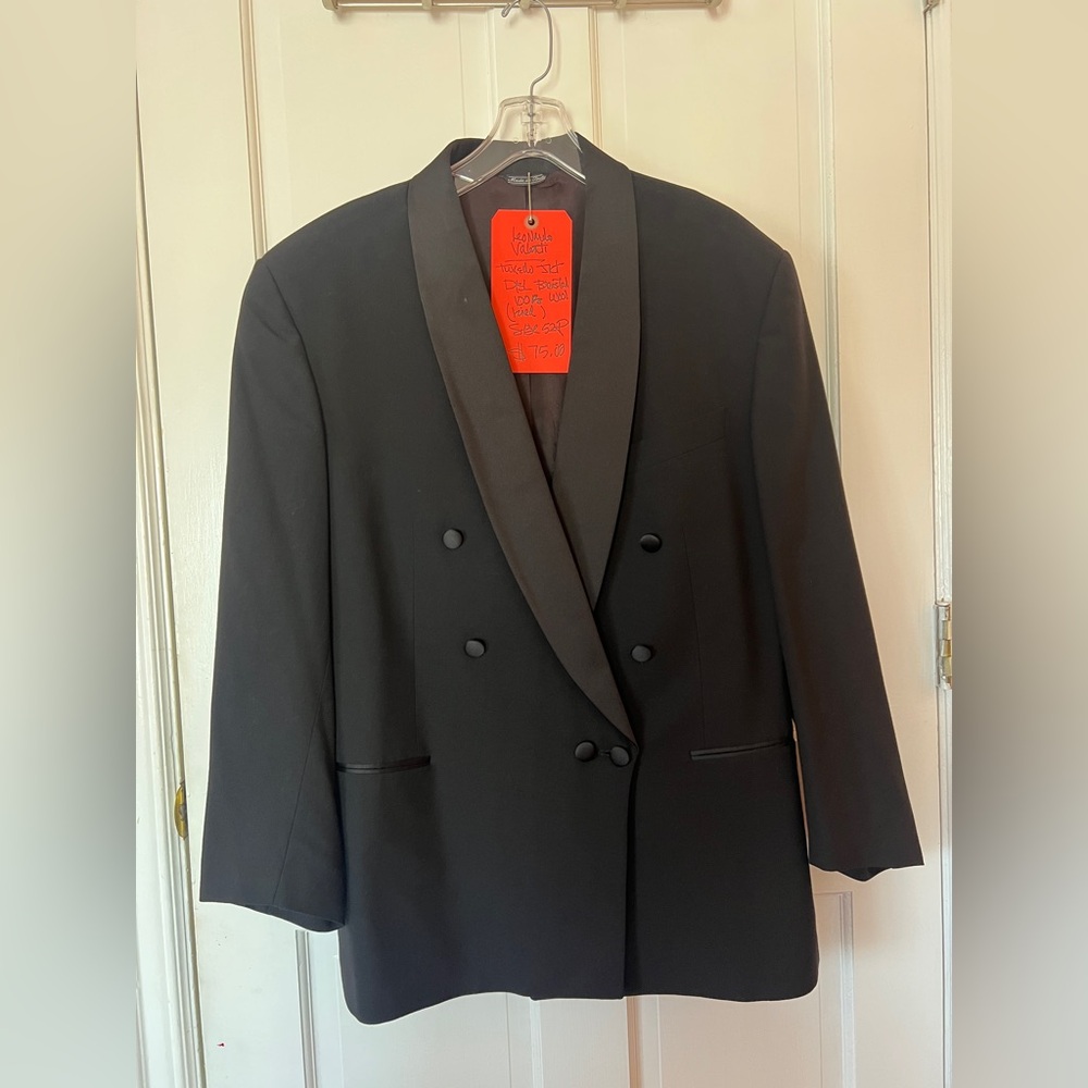 Italian Made Double Breasted Tuxedo Jacket